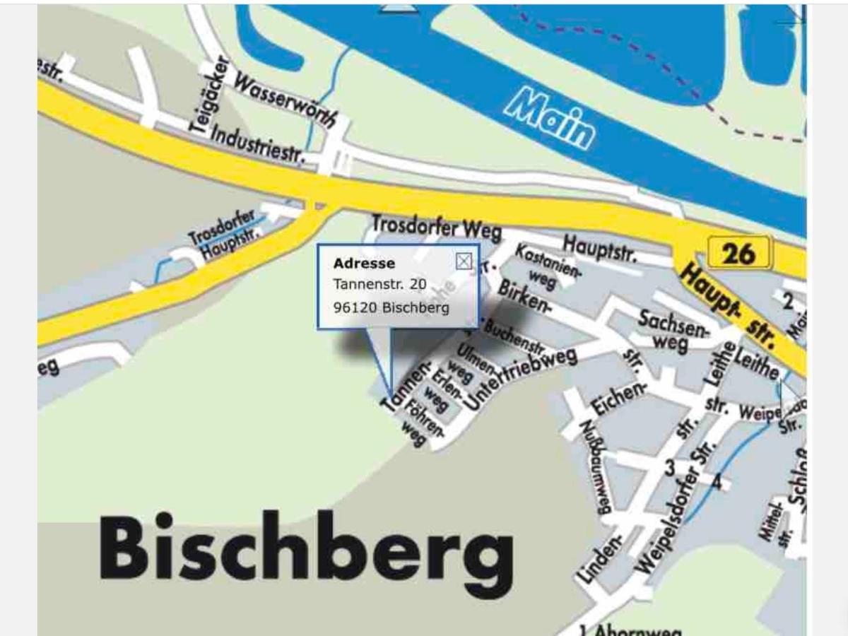 Relaxen Vor Den Toren Bambergs Bischberg Exterior foto